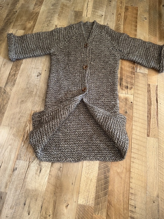 Lafayette 148 New York Chunky Knit Button-Front Cardigan sample piece - Picture 13 of 16